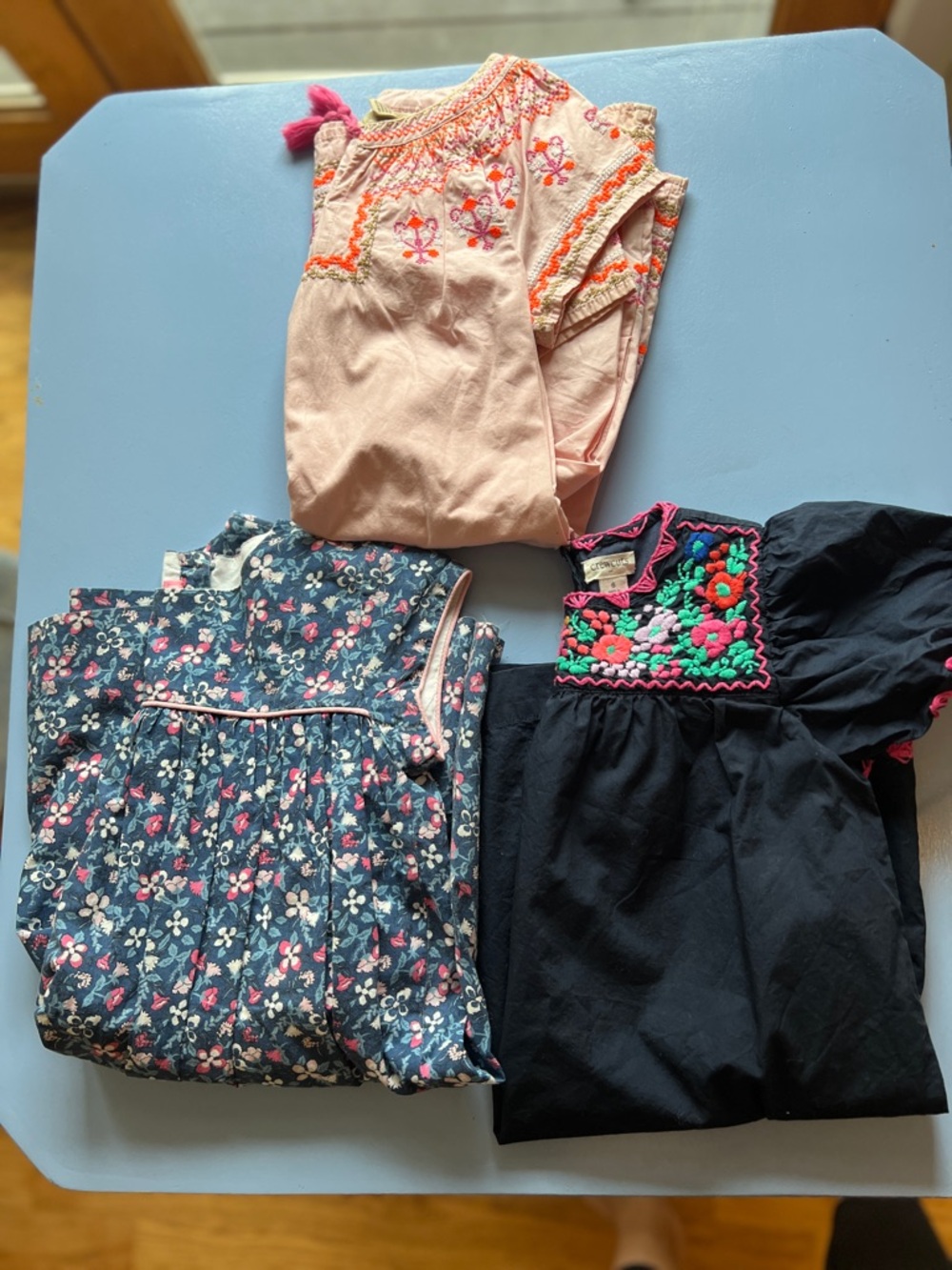 Girls 6/7 boutique brand dress bundle of 3 dresses from bisby, crewcuts and peek - Picture 6 of 16